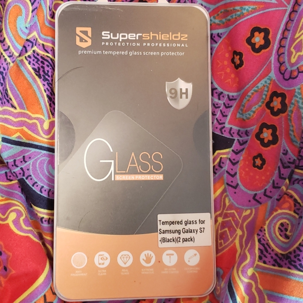 Super shields glass screen protector for Galaxy s7